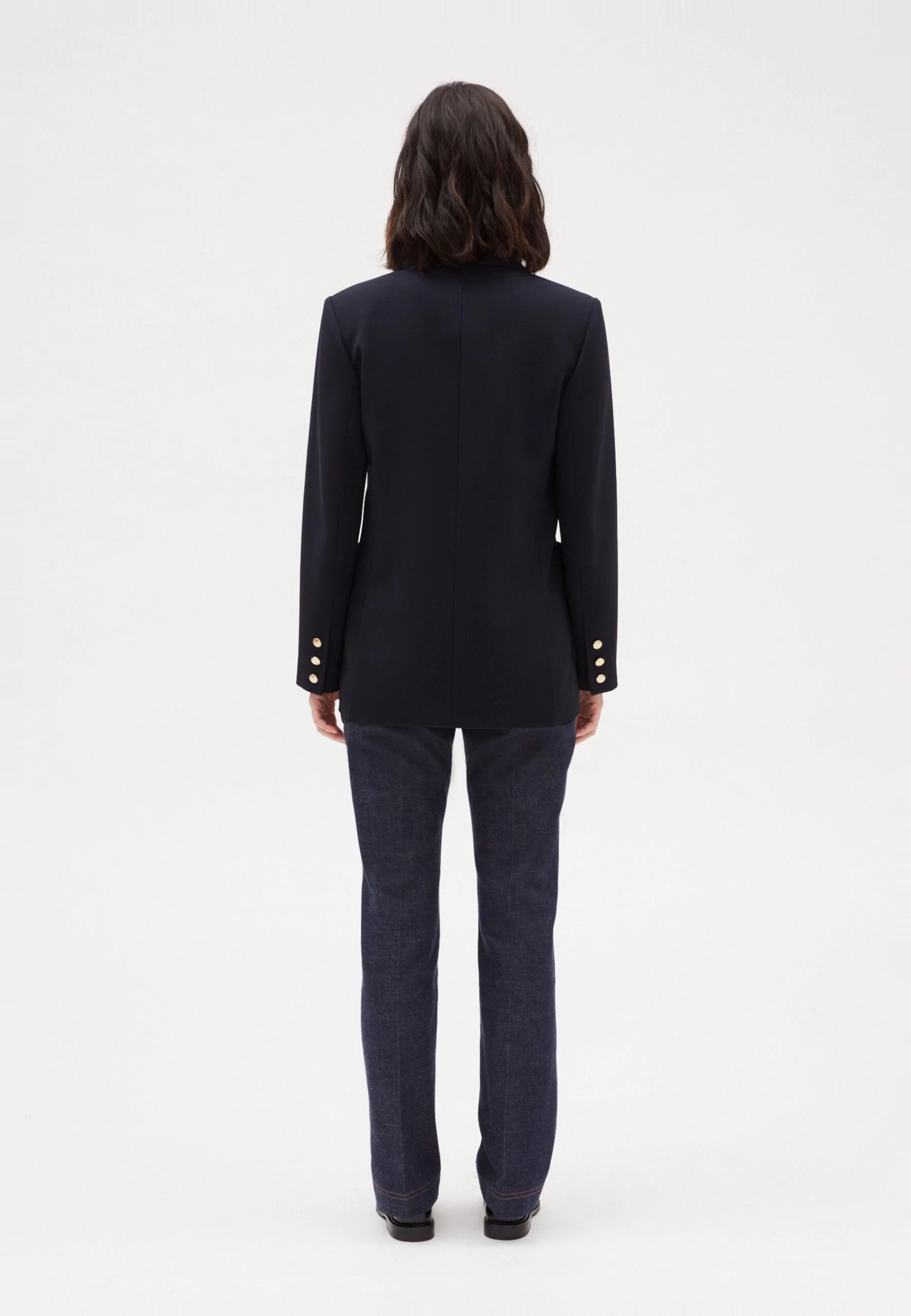 CLAUDIE PIERLOT Virginia - Blazer - Marine 5 CLAUDIE PIERLOT Virginia - Blazer - Marine – Image 3