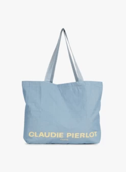 CLAUDIE PIERLOT ATOTEBAG - Sac Cabas En Coton Recyclé | Bleu