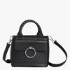 CLAUDIE PIERLOT ANOUCKMINIGRAINED - Mini Sac à Main En Cuir Lisse | Noir 2 CLAUDIE PIERLOT ANOUCKMINIGRAINED - Mini Sac à Main En Cuir Lisse | Noir -Claudie Pierlot Mode 3728510