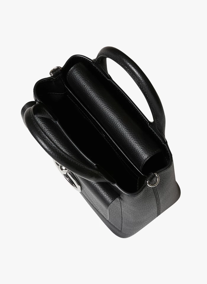CLAUDIE PIERLOT ANOUCKMINIGRAINED - Mini Sac à Main En Cuir Lisse | Noir 5 CLAUDIE PIERLOT ANOUCKMINIGRAINED - Mini Sac à Main En Cuir Lisse | Noir – Image 3