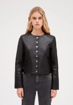CLAUDIE PIERLOT Veste En Cuir - Noir