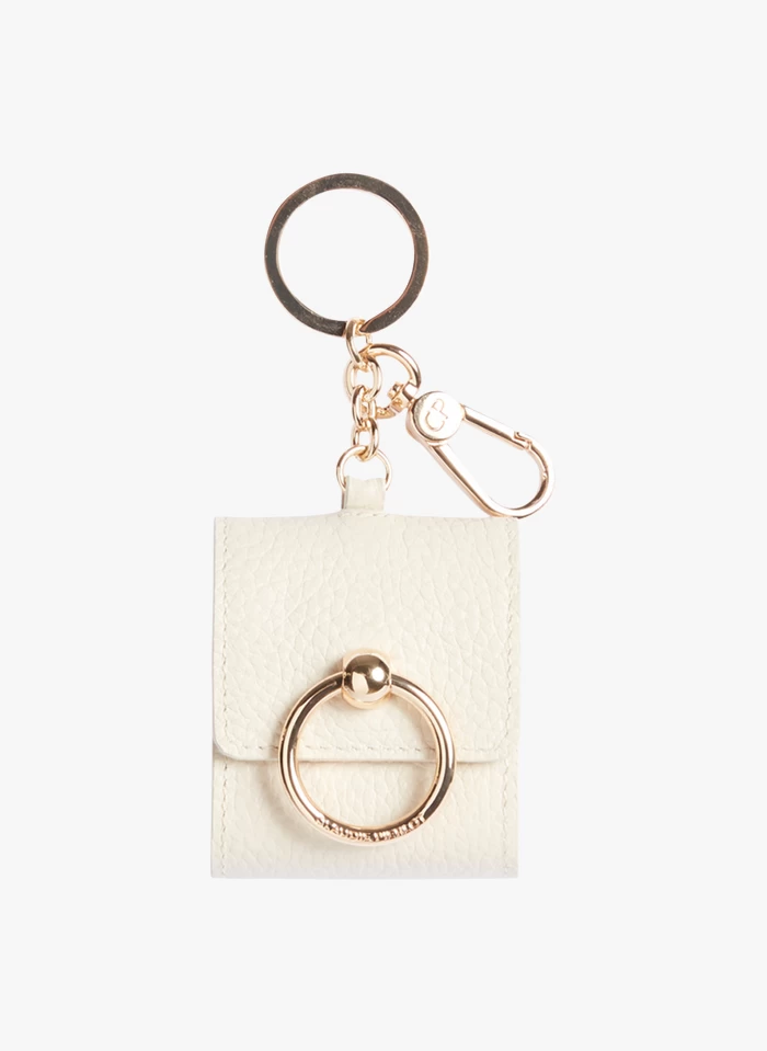CLAUDIE PIERLOT AIRPODCASEGRAINED - Etui D'airpods En Cuir | Beige 3 CLAUDIE PIERLOT AIRPODCASEGRAINED - Etui D'airpods En Cuir | Beige
