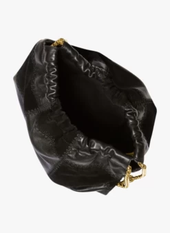 CLAUDIE PIERLOT APOCHON - Sac Porté épaule En Cuir | Noir -Claudie Pierlot Mode 3984979