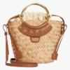 CLAUDIE PIERLOT ABEILLE - Sac Panier En Paille | Marron 2 CLAUDIE PIERLOT ABEILLE - Sac Panier En Paille | Marron -Claudie Pierlot Mode 3996413