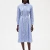 CLAUDIE PIERLOT Raia - Robe Chemise - Print Clair -Claudie Pierlot Mode 3ad82a543d474194a541d27cc21ea817