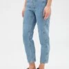 CLAUDIE PIERLOT Palomabrode - Jean Boyfriend - Denim Very Light Blue -Claudie Pierlot Mode 3c1d20b27a5a42b38b55b2d73298537d