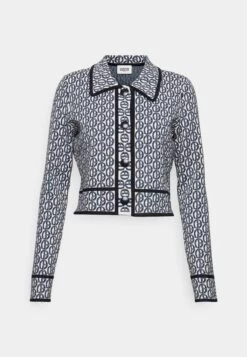 CLAUDIE PIERLOT Micbis - Gilet - White/Blue -Claudie Pierlot Mode 3dca24806e71497da06cb0e1da5f0155