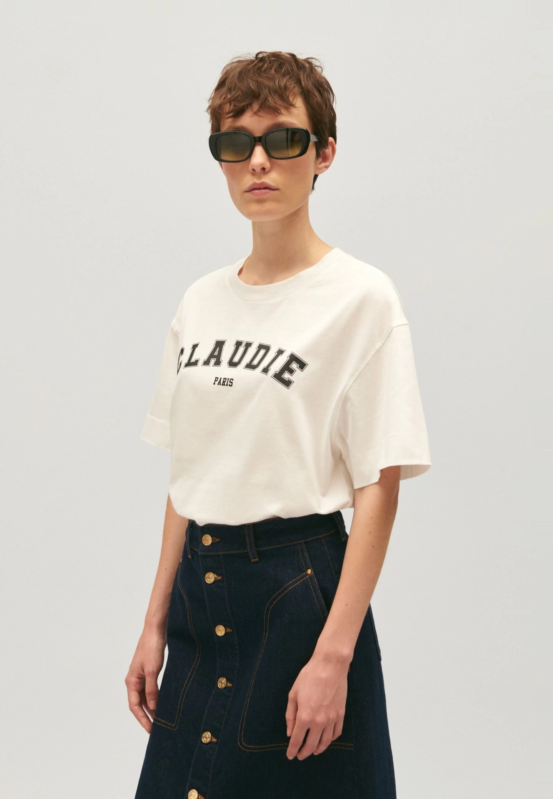 CLAUDIE PIERLOT Temma - T-Shirt Imprimé - Ecru 6 CLAUDIE PIERLOT Temma - T-Shirt Imprimé - Ecru – Image 4