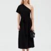CLAUDIE PIERLOT Ruliana - Robe De Jour - Noir -Claudie Pierlot Mode 3ff9510f28d84f87af5d920b1b6f7a47