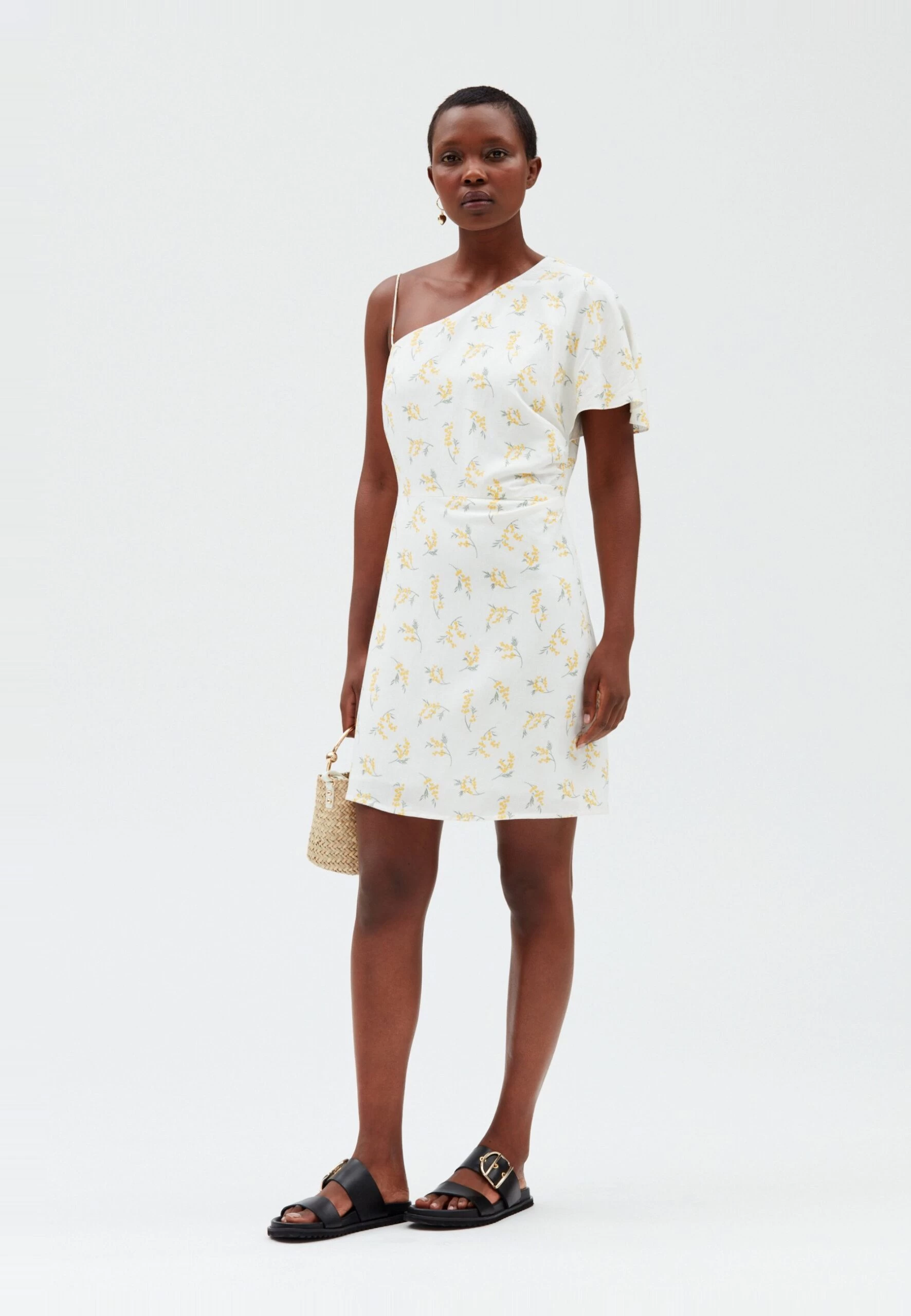 CLAUDIE PIERLOT Romanmimosa - Robe De Jour - Print Clair 4 CLAUDIE PIERLOT Romanmimosa - Robe De Jour - Print Clair – Image 2