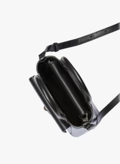 CLAUDIE PIERLOT ANOUCKNANO - Sac Bandoulière En Cuir Lisse | Noir -Claudie Pierlot Mode 4051291