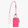CLAUDIE PIERLOT AMICAL - Porte-cartes En Cuir Lisse | Rose
