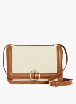CLAUDIE PIERLOT ALBERTOCANVAS - Sac Bandoulière En Toile | Beige