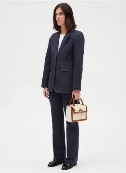 CLAUDIE PIERLOT ANOUCKMINICANVAS - Sac Bandoulière En Toile | Beige -Claudie Pierlot Mode 4067164