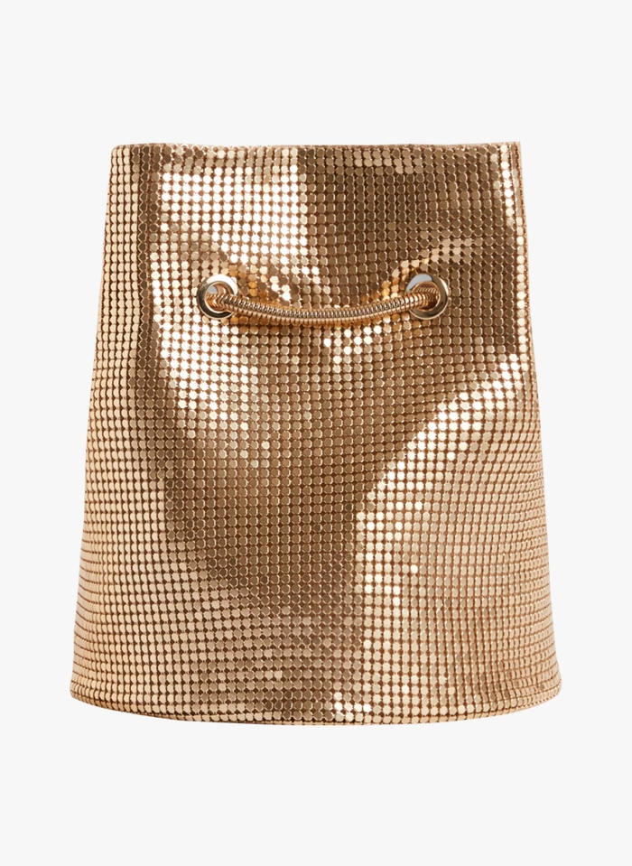 CLAUDIE PIERLOT ANIGHTBAG - Sac Bandoulière Cotte De Maille | Jaune 3 CLAUDIE PIERLOT ANIGHTBAG - Sac Bandoulière Cotte De Maille | Jaune