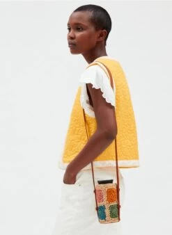 CLAUDIE PIERLOT APORTEGOURDERAPHIA - Porte Gourde En Raphia | Multicolore -Claudie Pierlot Mode 4162912