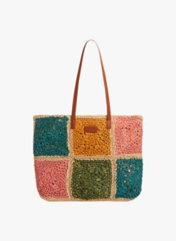 CLAUDIE PIERLOT ANGELACABASRAPHIA - Sac Cabas En Raphia | Multicolore