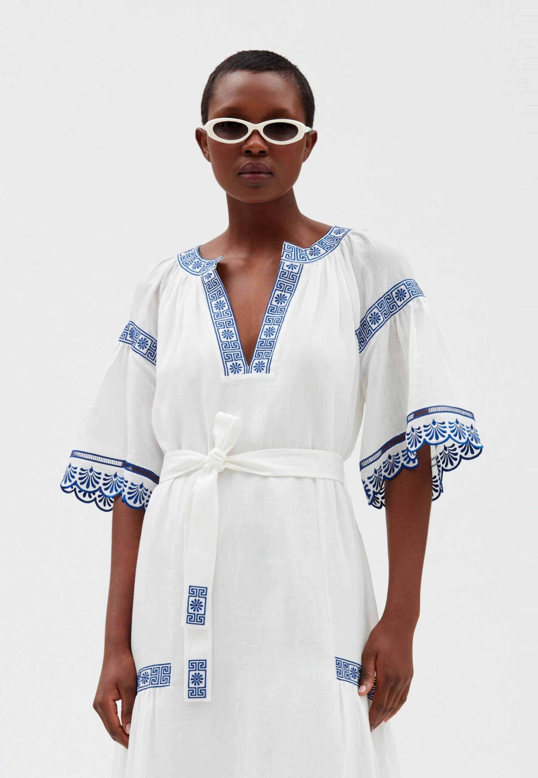 CLAUDIE PIERLOT Robe De Jour - Ecru 6 CLAUDIE PIERLOT Robe De Jour - Ecru – Image 4