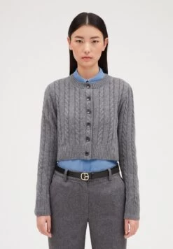 CLAUDIE PIERLOT Mitan - Gilet - Gris Chine