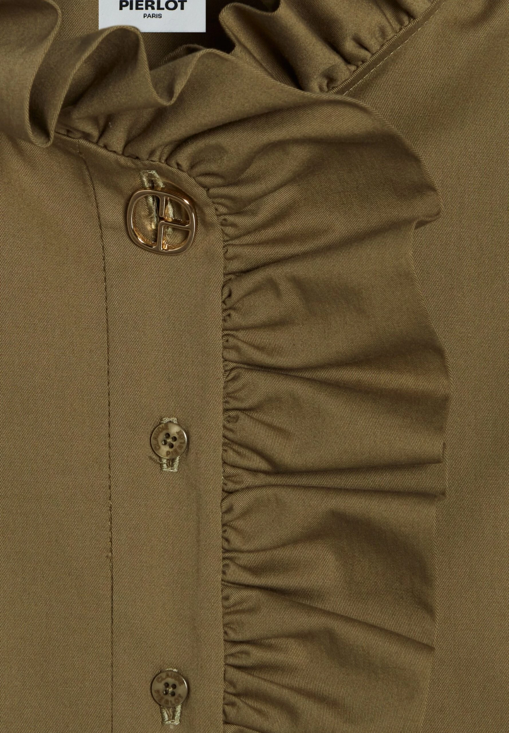 CLAUDIE PIERLOT Ben - Blouse - Lichen 8 CLAUDIE PIERLOT Ben - Blouse - Lichen – Image 6