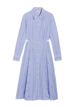 CLAUDIE PIERLOT Raia - Robe Chemise - Print Clair -Claudie Pierlot Mode 43584405b2cf48e59d19be5afa02e508