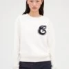 CLAUDIE PIERLOT Tari - Sweatshirt - Ecru 1 CLAUDIE PIERLOT Tari - Sweatshirt - Ecru -Claudie Pierlot Mode 43d9065bce454210b86b152df1eeb11f