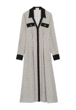 CLAUDIE PIERLOT Resismonogramme - Robe Chemise - Print Clair -Claudie Pierlot Mode 44e5aee64ed74d729c7936ad93bf675b