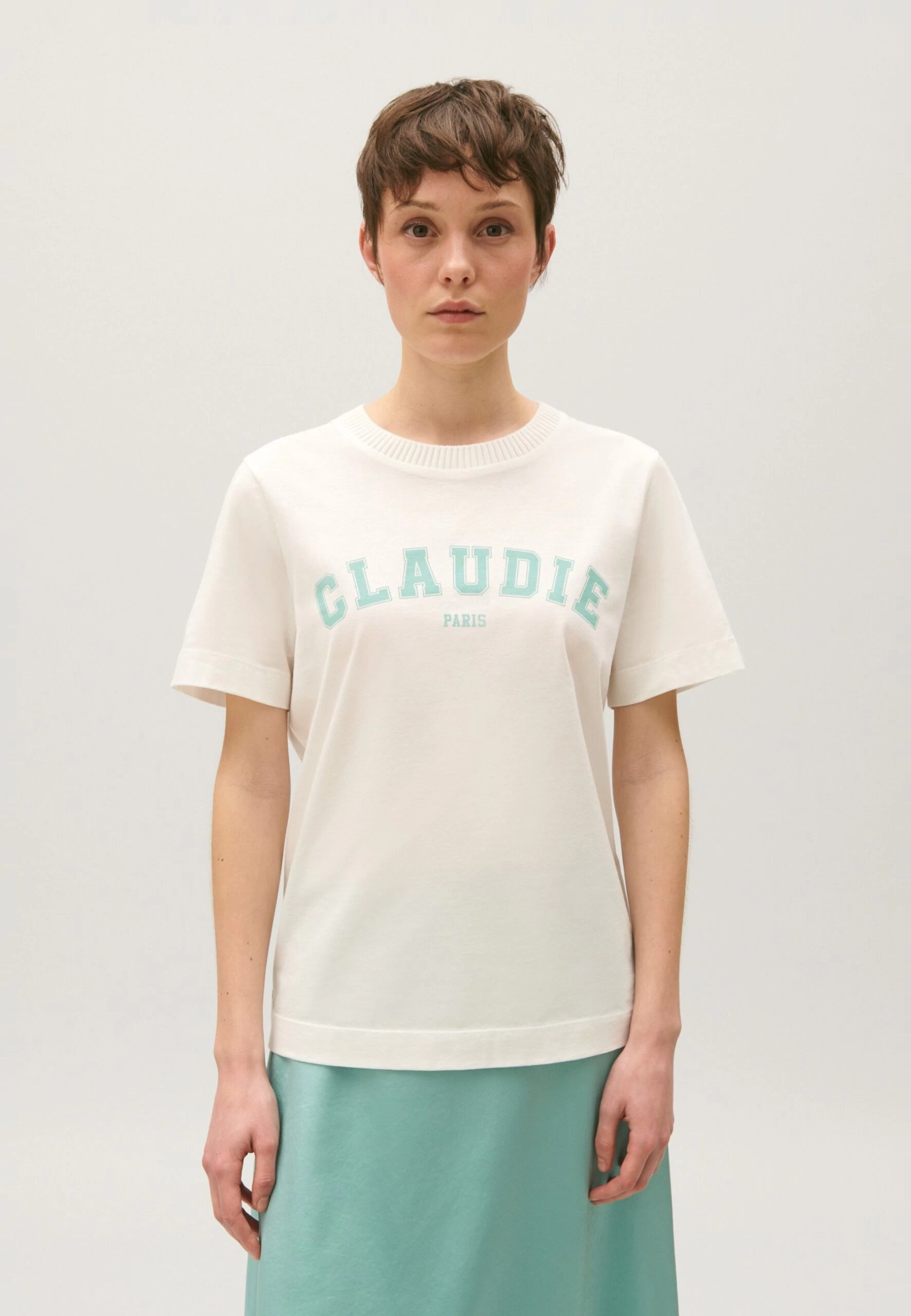 CLAUDIE PIERLOT Trib - T-Shirt Imprimé - Ecru 3 CLAUDIE PIERLOT Trib - T-Shirt Imprimé - Ecru