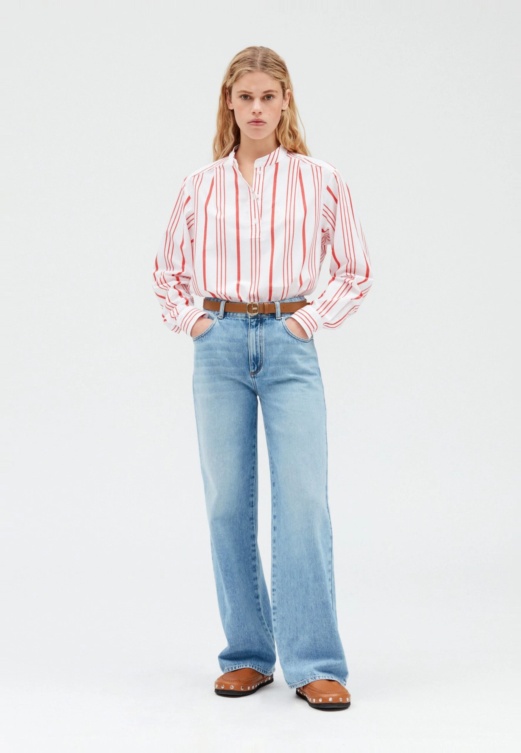 CLAUDIE PIERLOT Baigneur - Blouse - Bicolore 4 CLAUDIE PIERLOT Baigneur - Blouse - Bicolore – Image 2