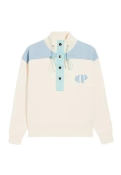 CLAUDIE PIERLOT Minimumbis - Sweatshirt - Ecru 12 CLAUDIE PIERLOT Minimumbis - Sweatshirt - Ecru -Claudie Pierlot Mode 4a79c9057a8f43f290da2a1d989335b4