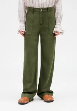 CLAUDIE PIERLOT Pausi - Jean Flare - Kaki