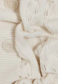 CLAUDIE PIERLOT Money - Gilet - Ecru -Claudie Pierlot Mode 4b9cb0353eec4256a7fb6eaace12a8ec