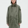 CLAUDIE PIERLOT Gadget - Parka - Kaki 1 CLAUDIE PIERLOT Gadget - Parka - Kaki -Claudie Pierlot Mode 4d073f58171744edbe8915e370b40282