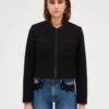 CLAUDIE PIERLOT Vonda - Veste Légère - Noir -Claudie Pierlot Mode 4f57bbbe706d4cf0bd06560a09b13d5e