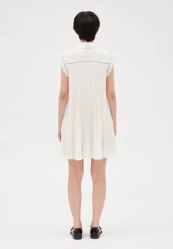 CLAUDIE PIERLOT Ramo - Robe Chemise - Ecru -Claudie Pierlot Mode 521651dcdefd4c269f2e9b35525abe2c