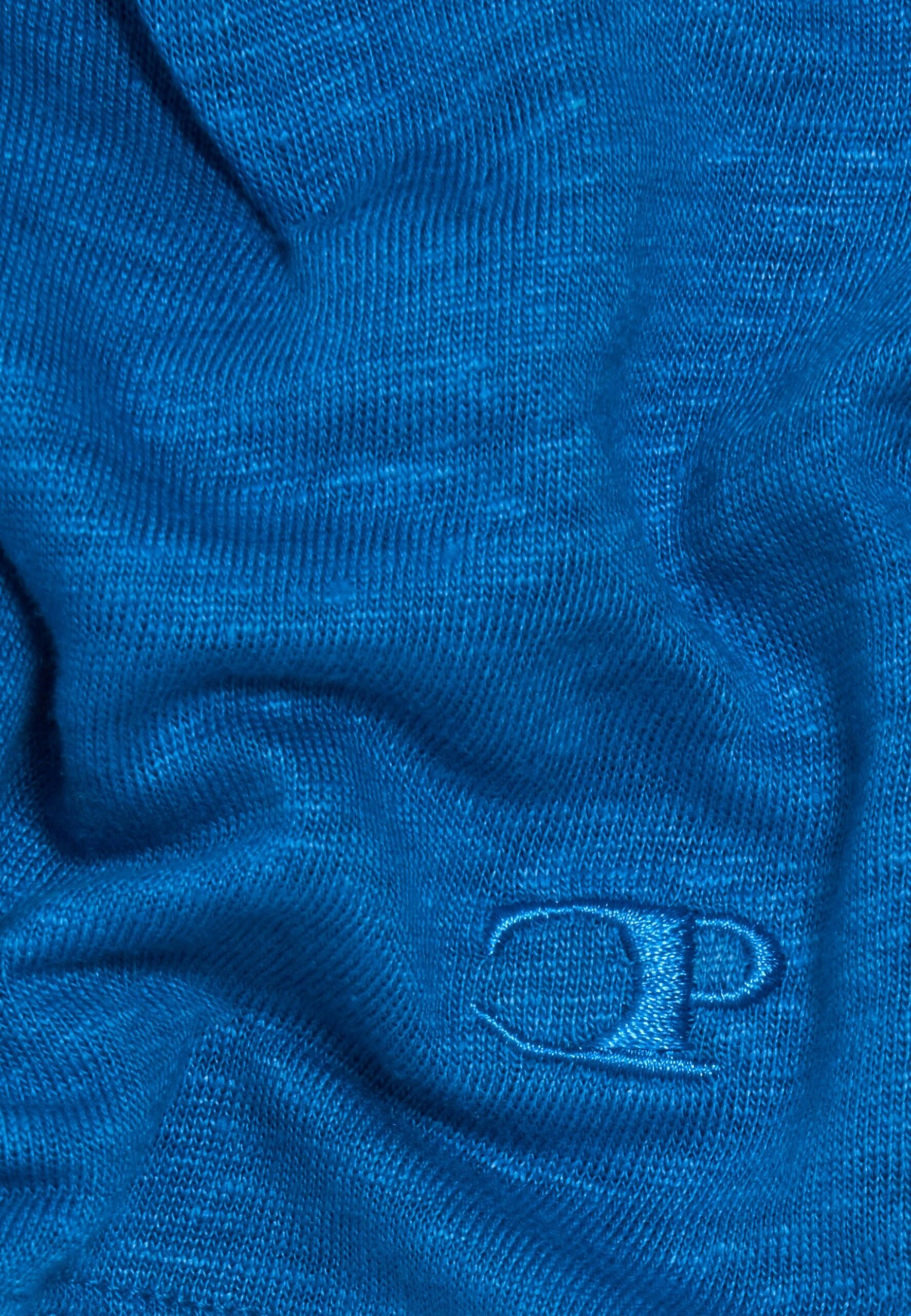 CLAUDIE PIERLOT Takeaway - T-Shirt Basique - Bleu Santorin 7 CLAUDIE PIERLOT Takeaway - T-Shirt Basique - Bleu Santorin – Image 5