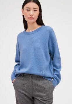 CLAUDIE PIERLOT Madi - Pullover - Bleu 11 CLAUDIE PIERLOT Madi - Pullover - Bleu -Claudie Pierlot Mode 535700aac43746278cb94205f4be9928
