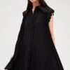 CLAUDIE PIERLOT Ramo - Robe Chemise - Noir