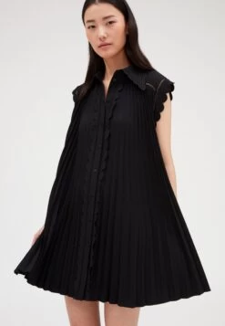 CLAUDIE PIERLOT Ramo - Robe Chemise - Noir