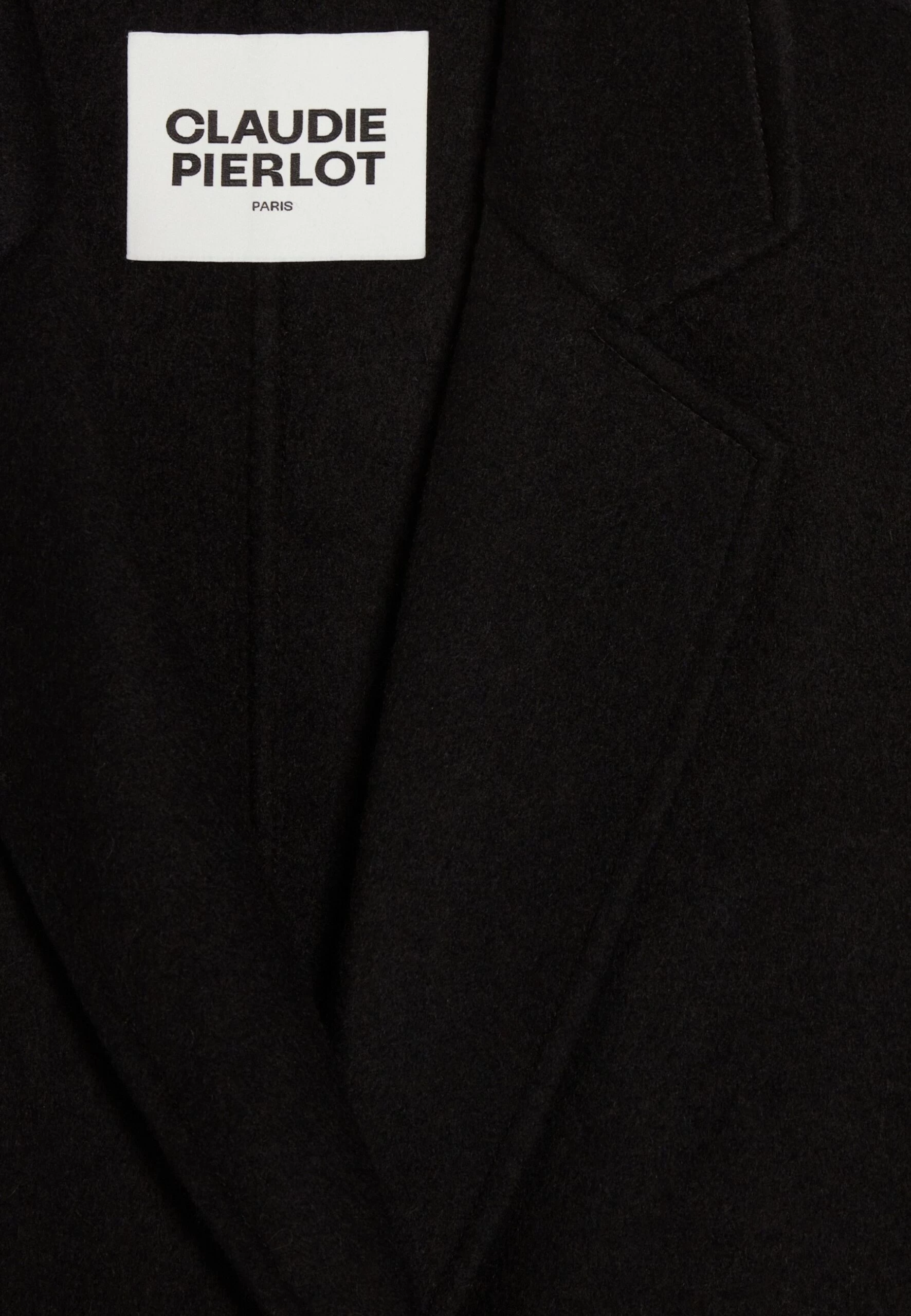 CLAUDIE PIERLOT Galant - Manteau Classique - Noir 8 CLAUDIE PIERLOT Galant - Manteau Classique - Noir – Image 6