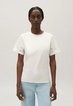 CLAUDIE PIERLOT Trad - T-Shirt Imprimé - Ecru