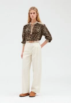 CLAUDIE PIERLOT Baignade - Blouse - Print Fonce -Claudie Pierlot Mode 581125c4e105472ebcc5aca2281d8cf2