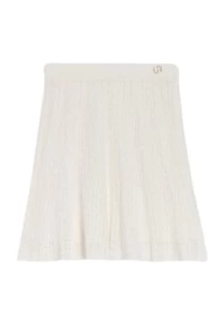 CLAUDIE PIERLOT Mymoney - Jupe Trapèze - Ecru -Claudie Pierlot Mode 587144353d0f44bfaf5a93e83c3caef4