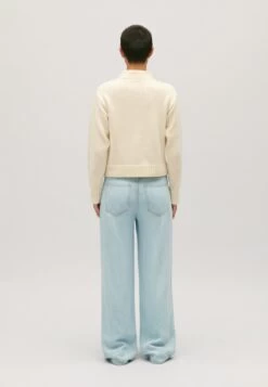 CLAUDIE PIERLOT Monblanc - Gilet - Ecru -Claudie Pierlot Mode 59174ad0fb5547e88db474f8f8ed862e