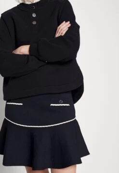 CLAUDIE PIERLOT Tam - Sweatshirt - Marine Profond -Claudie Pierlot Mode 5cf99680cd464c8d85abda1af4dc9855