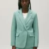 CLAUDIE PIERLOT Villaga - Blazer - Vert Deau -Claudie Pierlot Mode 5e107d8c69a0417184dd4d809005b923