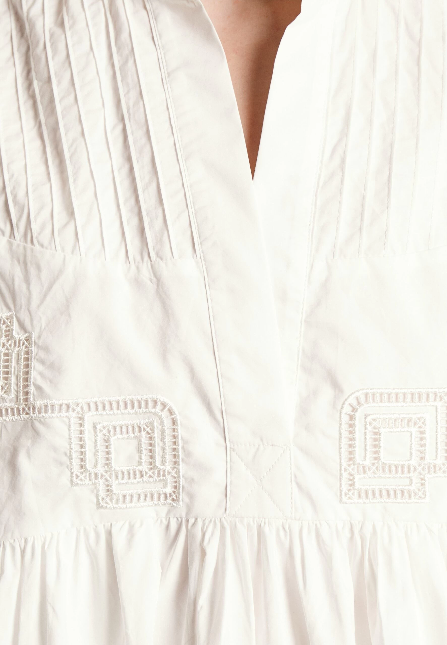 CLAUDIE PIERLOT Robe De Jour - Blanc 7 CLAUDIE PIERLOT Robe De Jour - Blanc – Image 5