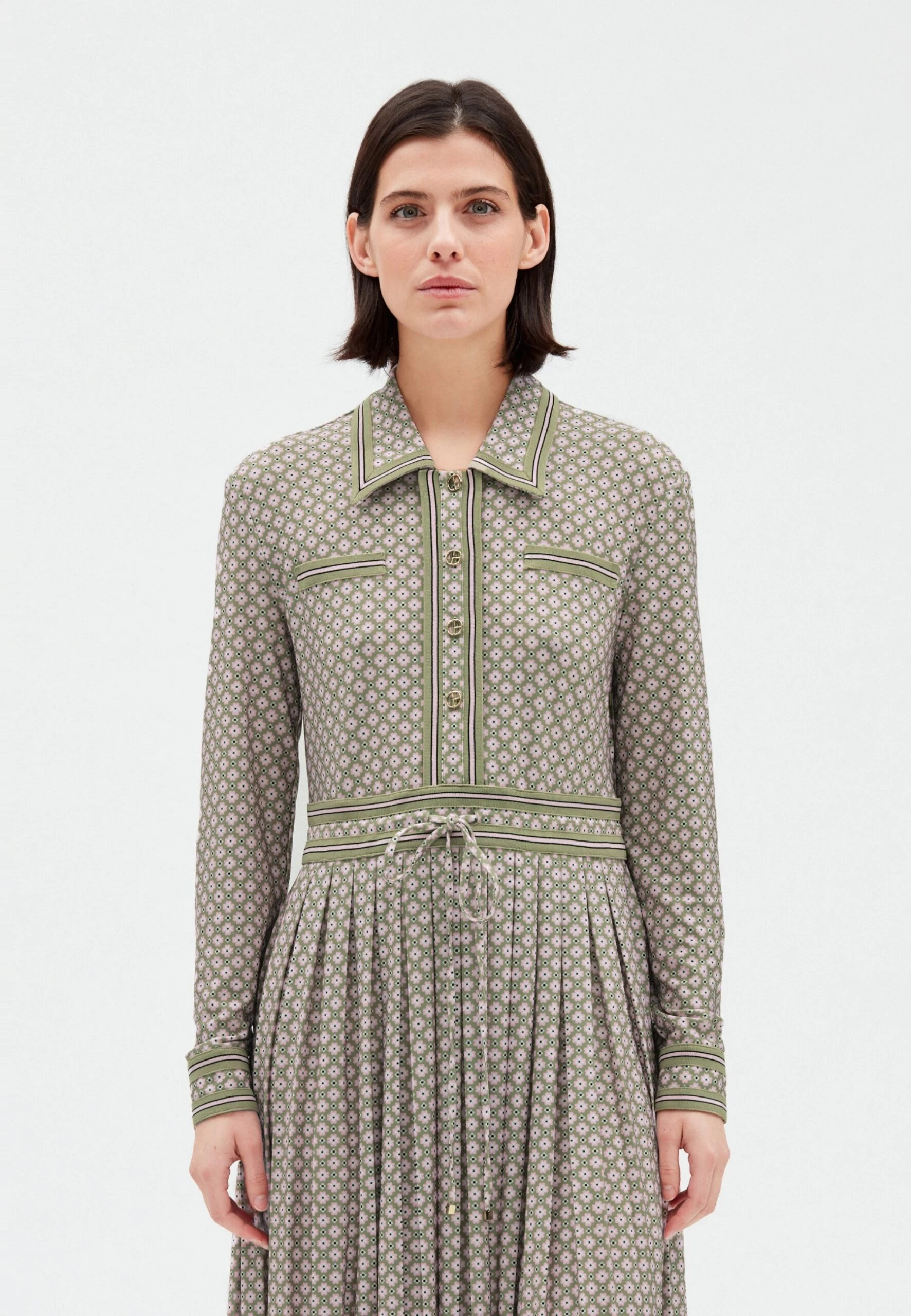 CLAUDIE PIERLOT Tanti - Robe Chemise - Print Clair 6 CLAUDIE PIERLOT Tanti - Robe Chemise - Print Clair â Image 4