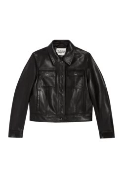 CLAUDIE PIERLOT Ciao - Veste En Cuir - Noir 12 CLAUDIE PIERLOT Ciao - Veste En Cuir - Noir -Claudie Pierlot Mode 5f96cd8e0a23484787a01884e62bbcf6