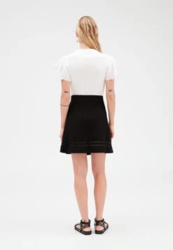 CLAUDIE PIERLOT Mapi - Jupe Trapèze - Noir -Claudie Pierlot Mode 603e059790c74a0497853de4569fefdc
